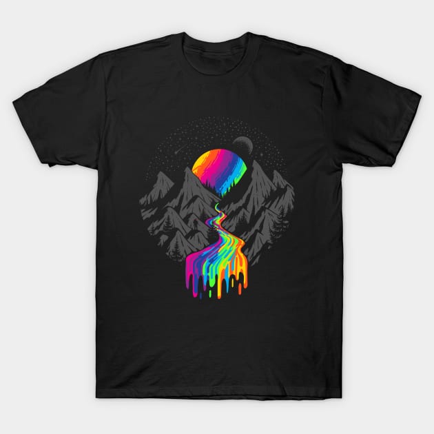 Cosmic Trip T-Shirt by Gammaray